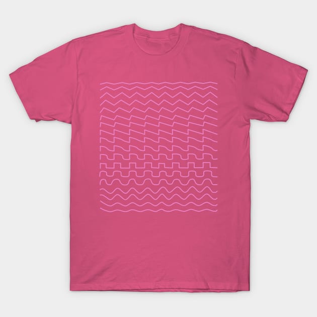 Synthesizer Waveforms for Musician T-Shirt by Mewzeek_T